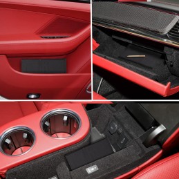 TOURSUIT Car Registration and Insurance Card Holder, Vehicle License Document Glove Box Compartment Organizer, Interior Car