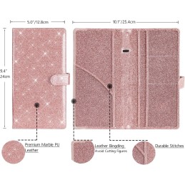 TOURSUIT Car Registration and Insurance Card Holder, Vehicle License Document Glove Box Compartment Organizer, Interior Car