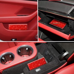 TOURSUIT Car Registration and Insurance Card Holder, Vehicle License Document Glove Box Compartment Organizer, Interior Car