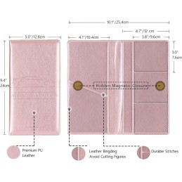 TOURSUIT Car Registration and Insurance Card Holder, Vehicle License Document Glove Box Compartment Organizer, Interior Car