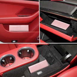 TOURSUIT Car Registration and Insurance Card Holder, Vehicle License Document Glove Box Compartment Organizer, Interior Car