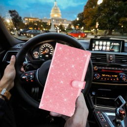 TOURSUIT Car Registration and Insurance Card Holder, Vehicle License Document Glove Box Compartment Organizer, Interior Car