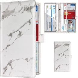 TOURSUIT Car Registration and Insurance Card Holder, Vehicle License Document Glove Box Compartment Organizer, Interior Car