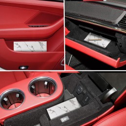 TOURSUIT Car Registration and Insurance Card Holder, Vehicle License Document Glove Box Compartment Organizer, Interior Car