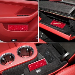 TOURSUIT Car Registration and Insurance Card Holder, Vehicle License Document Glove Box Compartment Organizer, Interior Car