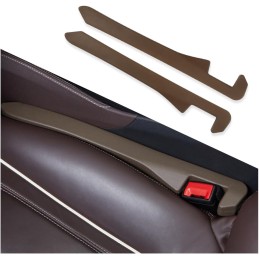 2PCS Car Seat Gap Filler,Super Flexible Car Side Seat Gap Filler Car interior Accessories,Universal Car Organizer Between Seats