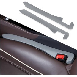 2PCS Car Seat Gap Filler,Super Flexible Car Side Seat Gap Filler Car interior Accessories,Universal Car Organizer Between Seats