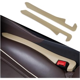 2PCS Car Seat Gap Filler,Super Flexible Car Side Seat Gap Filler Car interior Accessories,Universal Car Organizer Between Seats