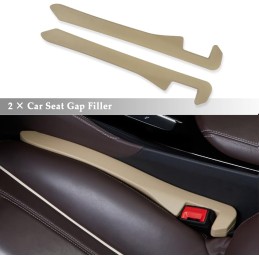 2PCS Car Seat Gap Filler,Super Flexible Car Side Seat Gap Filler Car interior Accessories,Universal Car Organizer Between Seats