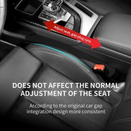2PCS Car Seat Gap Filler,Super Flexible Car Side Seat Gap Filler Car interior Accessories,Universal Car Organizer Between Seats