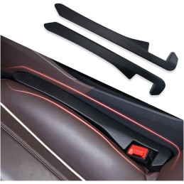 2PCS Car Seat Gap Filler,Super Flexible Car Side Seat Gap Filler Car interior Accessories,Universal Car Organizer Between Seats