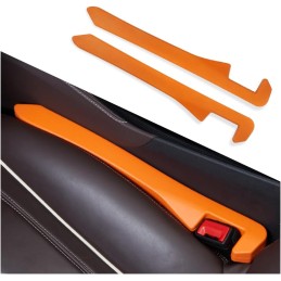 2PCS Car Seat Gap Filler,Super Flexible Car Side Seat Gap Filler Car interior Accessories,Universal Car Organizer Between Seats