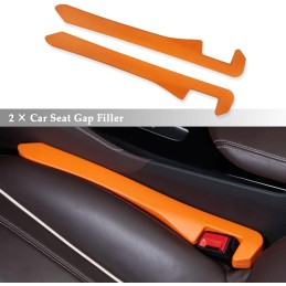 2PCS Car Seat Gap Filler,Super Flexible Car Side Seat Gap Filler Car interior Accessories,Universal Car Organizer Between Seats