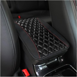 Car Center Console Cushion Pad, Universal Leather Waterproof Armrest Seat Box Cover Protector,Comfortable Car Decor Accessories