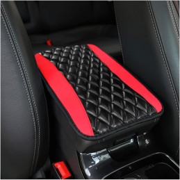 Car Center Console Cushion Pad, Universal Leather Waterproof Armrest Seat Box Cover Protector,Comfortable Car Decor Accessories