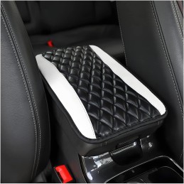 Car Center Console Cushion Pad, Universal Leather Waterproof Armrest Seat Box Cover Protector,Comfortable Car Decor Accessories