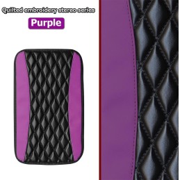 Car Center Console Cushion Pad, Universal Leather Waterproof Armrest Seat Box Cover Protector,Comfortable Car Decor Accessories