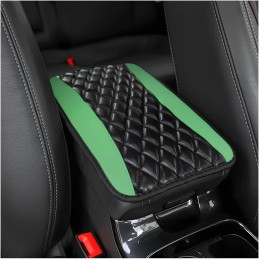 Car Center Console Cushion Pad, Universal Leather Waterproof Armrest Seat Box Cover Protector,Comfortable Car Decor Accessories