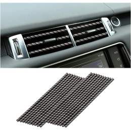 20 Pieces Car Air Conditioner Decoration Strip for Vent Outlet, Universal Waterproof Bendable Air Vent Outlet Trim Decoration,