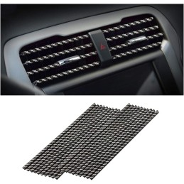 20 Pieces Car Air Conditioner Decoration Strip for Vent Outlet, Universal Waterproof Bendable Air Vent Outlet Trim Decoration,