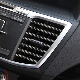 20 Pieces Car Air Conditioner Decoration Strip for Vent Outlet, Universal Waterproof Bendable Air Vent Outlet Trim Decoration,