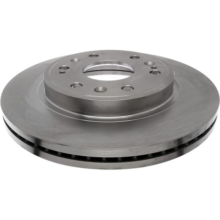 ACDelco Silver 18A1705A (19241834) Non-Coated Front Disc Brake Rotor