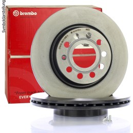 Brembo 08.B413.11 Hintere Bremsscheibe mit UV Lackierung, Anzahl 2