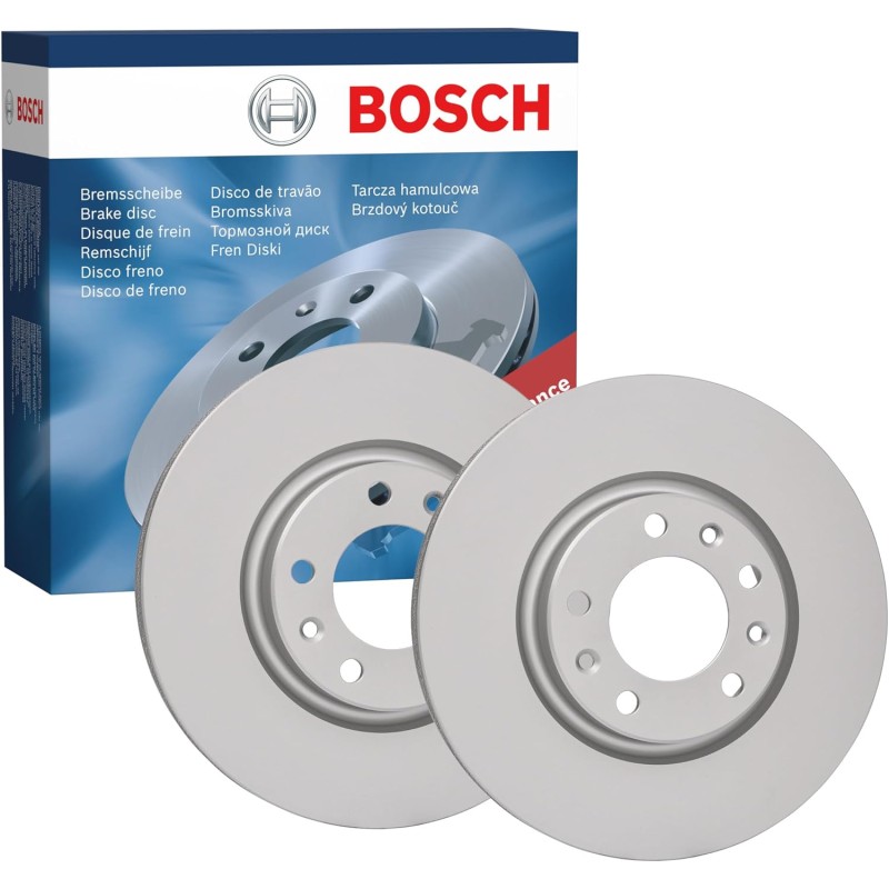 Bosch BD2172 Bremsscheiben - Vorderachse - ECE-R90 Zertifizierung - zwei Bremsscheiben pro Set