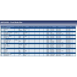 Blue Print ADP154301 Brake Disc Set (2 Brake Disc) front, internally ventilated, No. of Holes 4