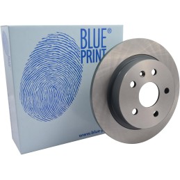 Blue Print ADW194302 Brake Disc Set (2 Brake Disc) rear, full, No. of Holes 5