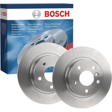 Bosch BD423 Brake Discs - Rear Axle - ECE-R90 Certified - 1 Set of 2 Discs