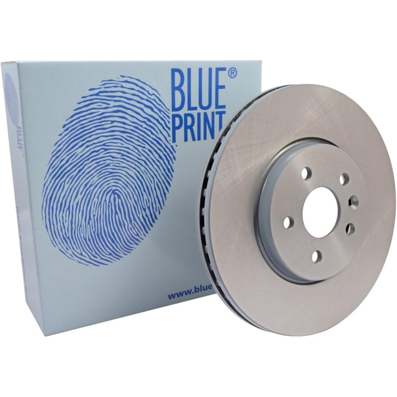 Blue Print ADG043208 Brake Disc Set (2 Brake Disc) front, internally ventilated, No. of Holes 5