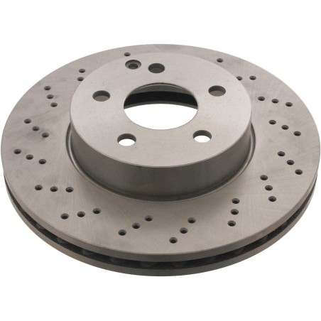 febi bilstein 30552 Brake Disc Set (2 Brake Disc) front, perforated / internally ventilated, No. of Holes 5