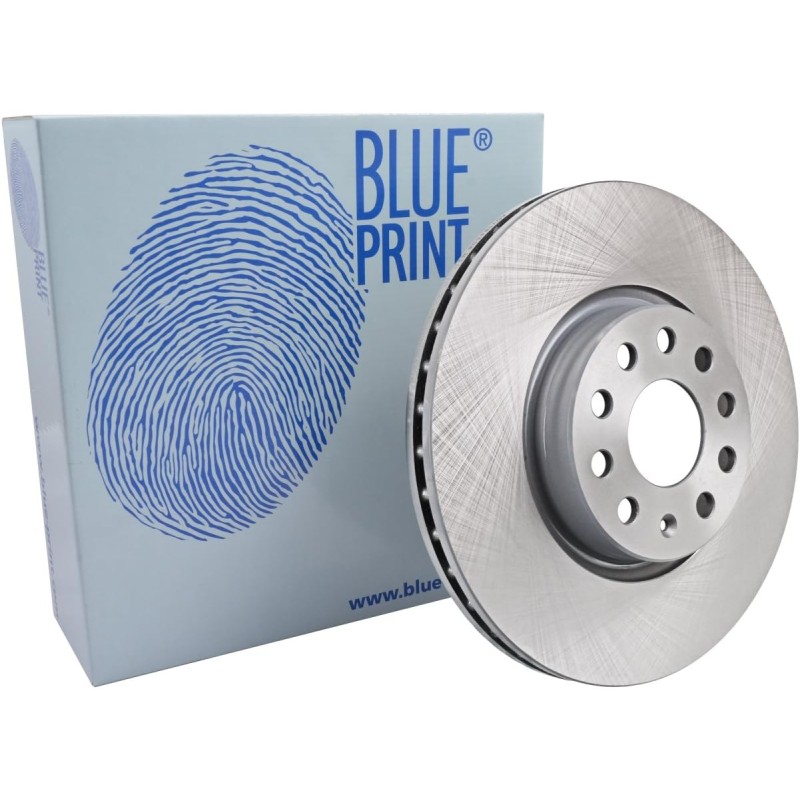 Blue Print ADV184308 Brake Disc Set (2 Brake Disc) front, internally ventilated, No. of Holes 5