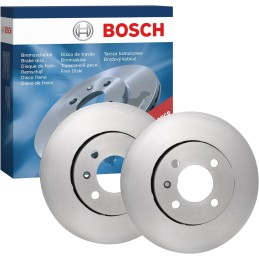 Bosch BD1606 Brake Discs - Front Axle - ECE-R90 Certified - 1 Set of 2 Discs