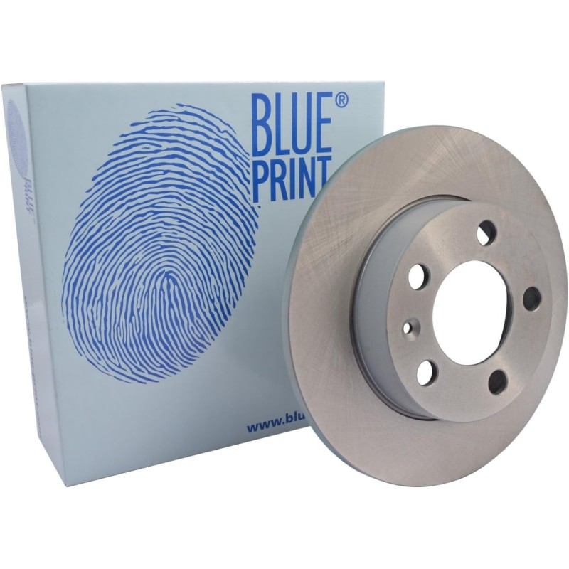 Blue Print ADV184325 Brake Disc Set (2 Brake Disc) rear, full, No. of Holes 5