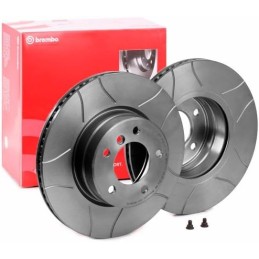 2x BREMBO Bremsscheibe Ø310mm Höhe: 77mm Dicke: 24mm innenbelüftet, geschlitzt || 09.C894.75