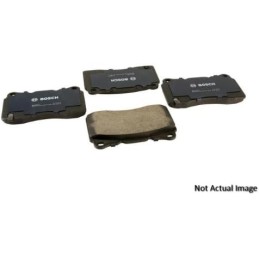 BOSCH BC1080 QuietCast Premium Ceramic Disc Brake Pad Set - Compatible With Select Jeep Commander, Grand Cherokee FRONT