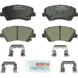 BOSCH BC1543 QuietCast Premium Ceramic Disc Brake Pad Set - Compatible With Select Hyundai Elantra, Elantra Coupe, Elantra GT