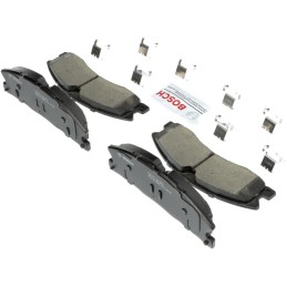 BOSCH BC1611 QuietCast Premium Ceramic Disc Brake Pad Set - Compatible With Select Ford Explorer, Flex, Police Interceptor