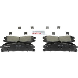 BOSCH BC1611 QuietCast Premium Ceramic Disc Brake Pad Set - Compatible With Select Ford Explorer, Flex, Police Interceptor