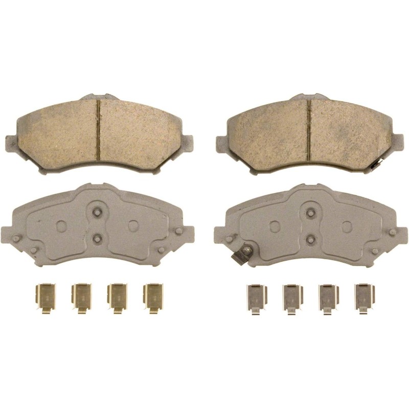 Wagner QuickStop ZD1327 Front Disc Brake Pad Set for 2014 Chrysler Town & Country