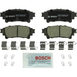 BOSCH BC1391 QuietCast Premium Ceramic Disc Brake Pad Set - Compatible With Select Lexus GS200t, GS350, GS450h, IS200t/250,