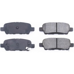 Power Stop 17-905 Rear Z17 Ceramic Brake Pads with Hardware For Infiniti EX35 FX35 G35 G37 M35 M37 M45 M56 Q50 Q60 Q70 QX60 QX70