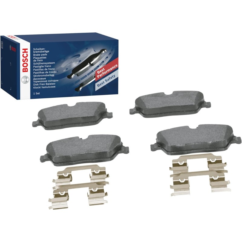 Bosch BP1030 Bremsbeläge - Vorderachse - ECE-R90 Zertifizierung - vier Bremsbeläge pro Set