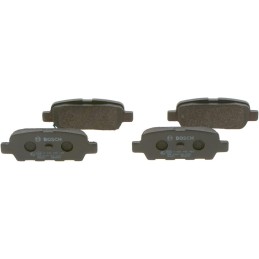 Bosch BP1515 Brake Pads - Rear Axle - ECE-R90 Certified - 1 Set of 4 Pads