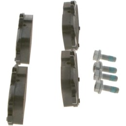 Bosch BP1509 Brake Pads - Rear Axle - ECE-R90 Certified - 1 Set of 4 Pads