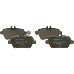 Bosch BP1509 Brake Pads - Rear Axle - ECE-R90 Certified - 1 Set of 4 Pads