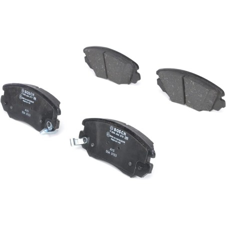 Bosch BP1191 Brake Pads - Front Axle - ECE-R90 Certified - 1 Set of 4 Pads