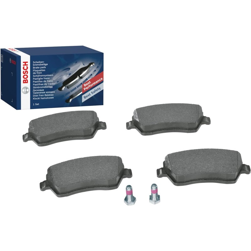 Bosch BP2697 Brake pads - Front axle - ECE-R90 certification - 1 set of 4 pads